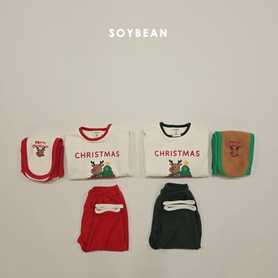 Soybean31｜(75cm-118cm) 麋鹿撞色套裝10