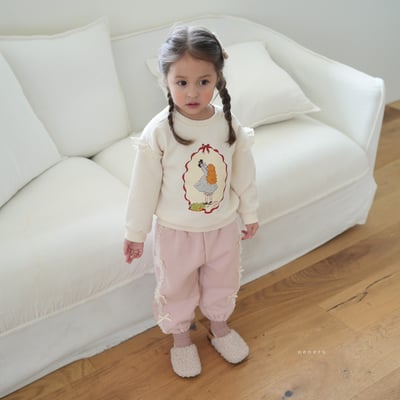 neneru18｜(70cm-125cm) 2色甜美印花休閒上衣6