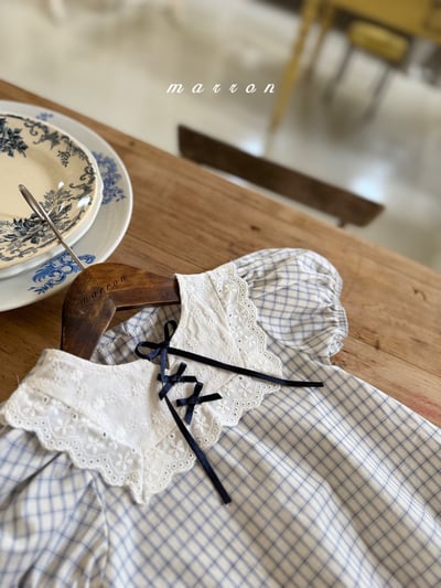 Marron01｜(3m-18m) 蕾絲蘋果套裝10