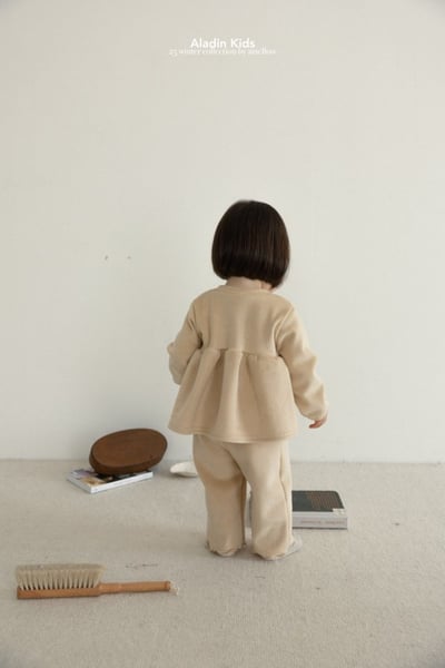 ALADIN04｜(75cm-114cm) 絲絨素面/碎花捲邊直筒褲10