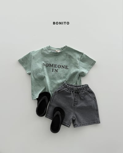 Bonito36｜(75cm-125cm) 3色暈染英文字母上衣5