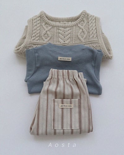 AOSTA27｜(6m-5y) 日常柔軟上衣25