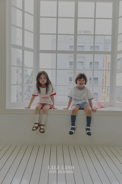 lala land66｜(75-120cm) 4色格紋短褲3