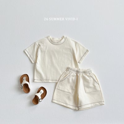 vivid64｜(78cm-125cm) 4款樸素切口縫線上衣16