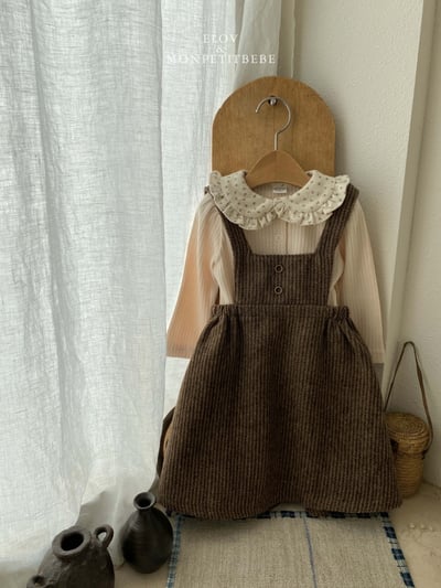 Monpetitbebe09｜(70cm-110cm) 復古吊帶洋裝13