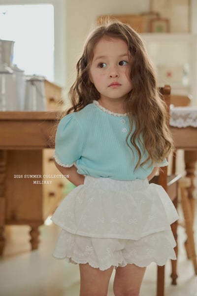 Melikey07｜(75-125cm) 印花層次褲裙18