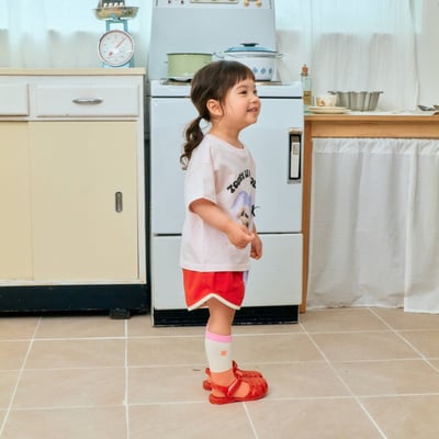 1st blue14｜(~93-118cm) 撞色短褲5