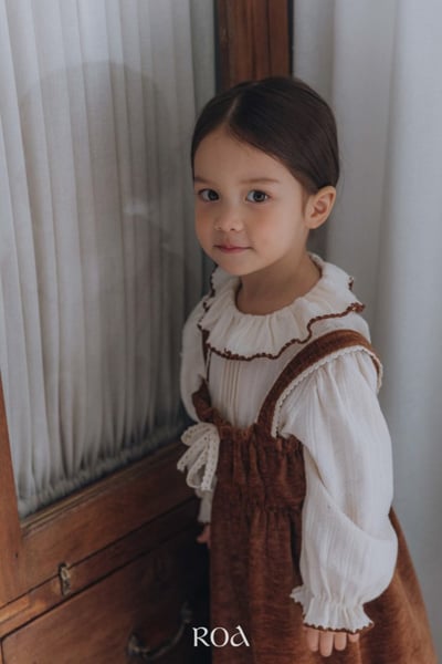 ROA20｜(80cm-120cm) 2色氣質絨毛連身吊帶褲9