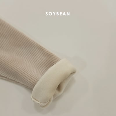 Soybean75｜(75cm-118cm) 絲絨緊身褲2