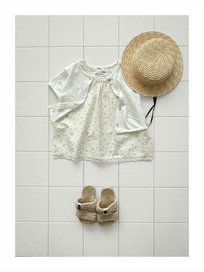 onu37｜(70cm-115cm) 針織短袖開襟外套4