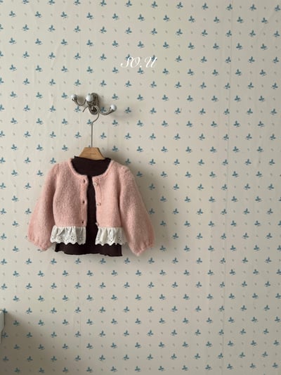 S0.U11｜(12m-M)  針織折邊鈕釦外套7