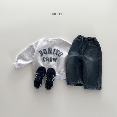 Bonito07｜(75cm-125cm) logo英字休閒上衣16