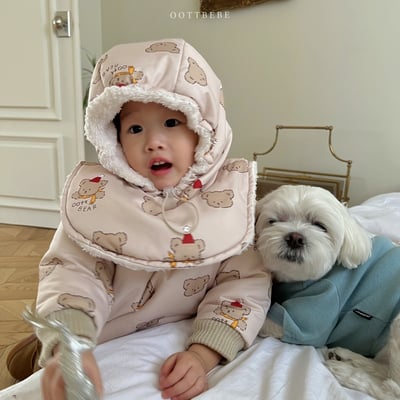 Oottbebe62｜(0m-7y  Free)  雪人防寒滑雪帽6