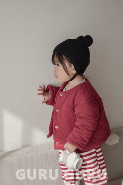 GURU GURU14｜(6m-24m) 4色夾層棉外套15