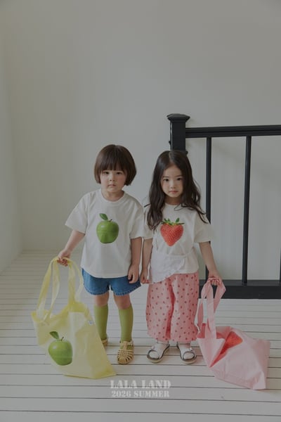 lala land78｜(75-120cm) 2色水果印花上衣1