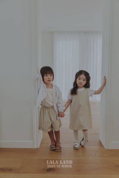 lala land51｜(75-120cm) 2色經典捲邊條紋短褲5