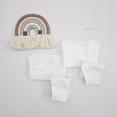 bebe nine13  (65-115) 2色棉質家居服套裝14