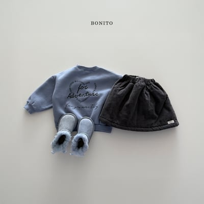 Bonito16｜(75cm-125cm) 簡約夾層棉短裙5