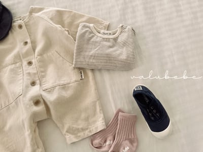 Valubebe50｜(65-80) 牛仔棉連身衣4