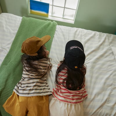 BEAN26｜(65-120cm) 雙色線條紋上衣9