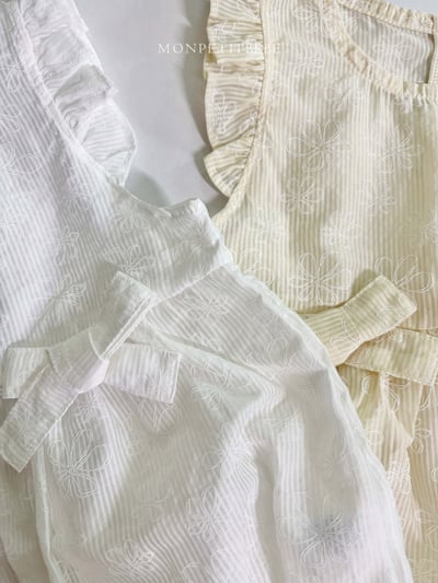 Mon petit05｜(66-90cm) 花卉段帶包屁衣7