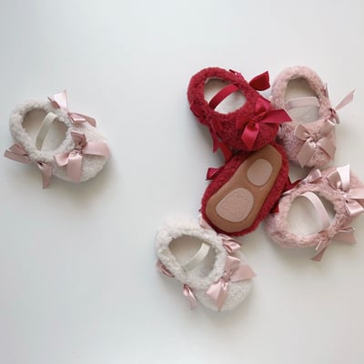 毛毛蝴蝶結學步鞋21