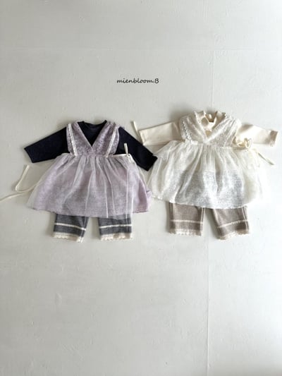 Bloom.b44｜(0m-24m/85cm-125cm) 蕾絲薄紗背心洋裝19