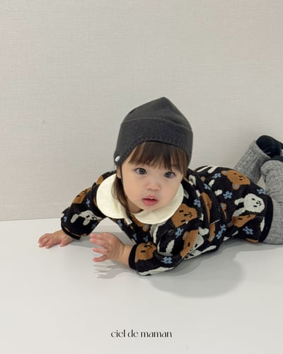 Cieldemaman19｜(6M~24M)  2款線條熊兔針織套裝5