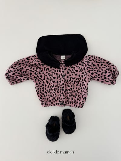 Cieldemaman08｜(6M~24M)  2色豹紋翻領套裝6