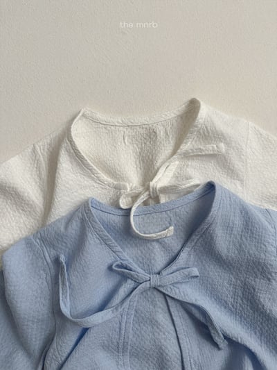 MiniRobe39｜(70-110) 簡約綁帶外套2