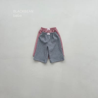 BEAN16｜(65-120cm) 透氣格紋長褲2