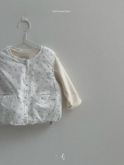 Atomeme40｜(70-110) 印花鋪棉背心6