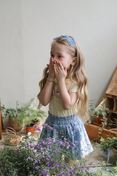 FLO34｜(75-140) 鏤空雕花短褲11