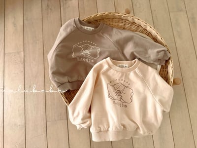 Valubebe02｜(65-90) 印花小熊休閒上衣1