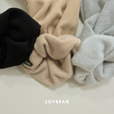 Soybean83｜(75cm-118cm) 褶皺抽繩長褲10