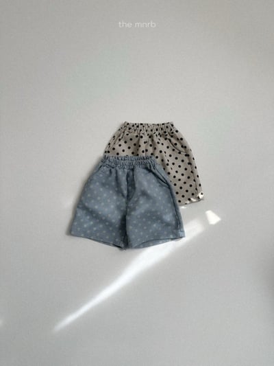 MiniRobe17｜(70-110) 波點六分短褲5