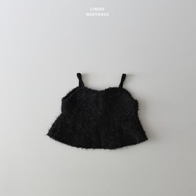 Lindo38｜(80cm-125cm) 毛毛緞帶背心7