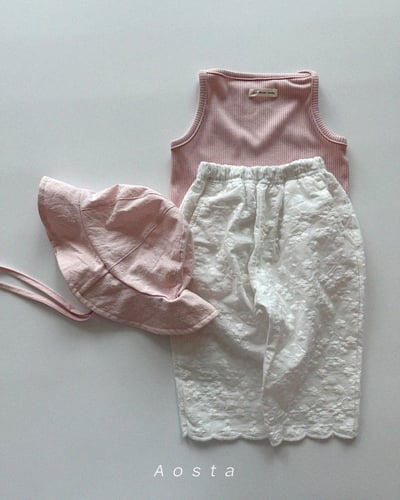 AOSTA17｜(6m-5y) 3款蕾絲刺繡長褲16