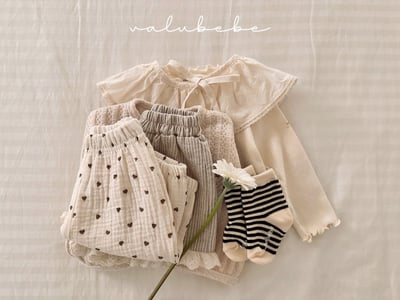 Valubebe44｜(65-90) 針織麻花開襟外套10