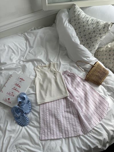 LePetitmot08｜(80-125cm) 小標無袖上衣7