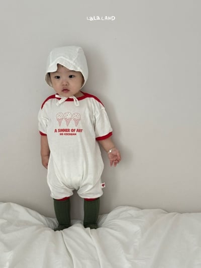 lala land36｜(3m-18m) 2色綁帶帽10