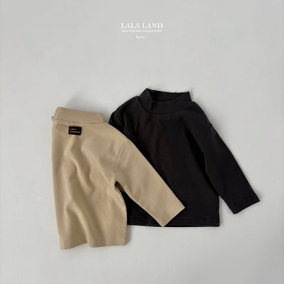 lala land31｜(60cm-83cm) 5色素面小黑標高領上衣12