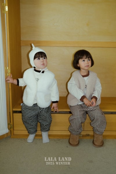 lala land11｜(60cm-83cm) 2色口袋刷毛背心12