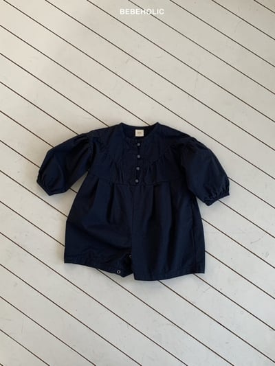 Bebe holic54｜(6m-18m) 日系簡約連身包屁褲20