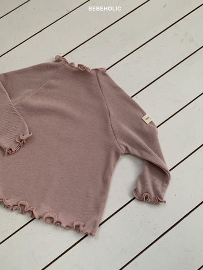 Bebe holic33｜(3m-18m) 木耳邊上衣4
