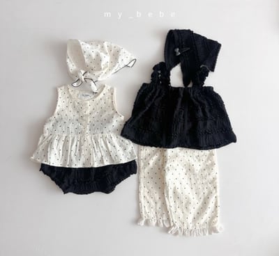 my_bebe10｜(free) 蕾絲滾邊頭巾2