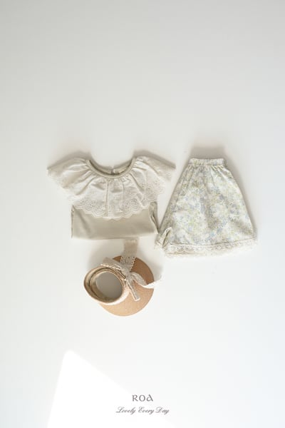 ROA26｜(6m-18m) 2色蕾絲大翻領上衣14