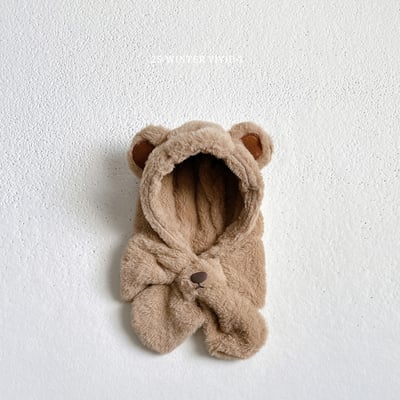 vivid113｜(free) 保暖泰迪熊頭套6