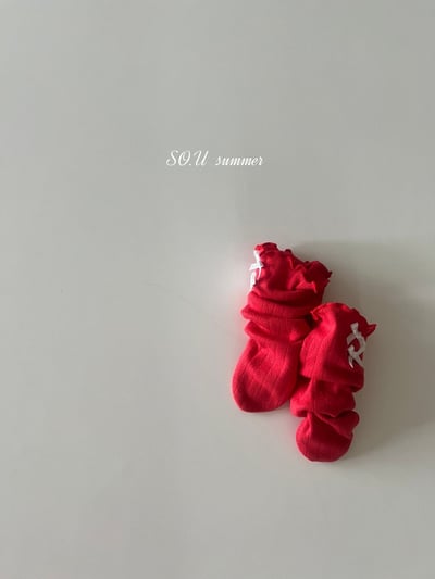 SO.U05｜(6m-4y) 迷你緞帶無根襪7