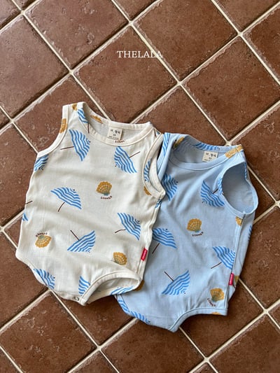 thelala61｜ (0m-18m) 夏日無袖包屁衣5